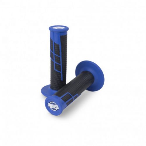 PUÑOS PROTAPER CERRADOS CLAMP ON HALF WAFFLE AZUL/NEGRO