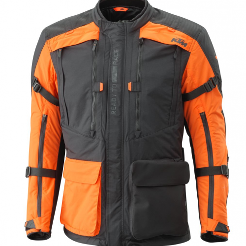 CHAQUETA TERRA ADVENTURE V2 NEGRA KTM