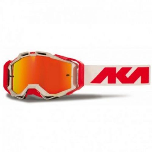 GAFAS AKA MAGNETIKA ALUMINIO ROJO-BLANCO