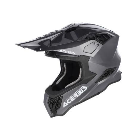 casco acerbis airstrike gris brillo