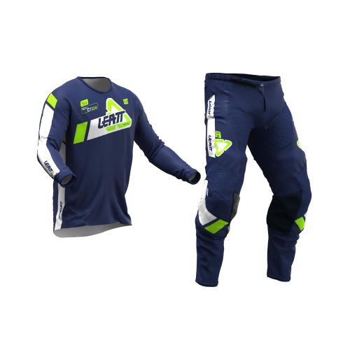 EQUIPACION LEATT 3.5 JUNIOR AZUL 2024