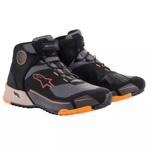 ZAPATOS ALPINESTARS CR-X DRYSTAR NEGRO-MARRON -NARANJA