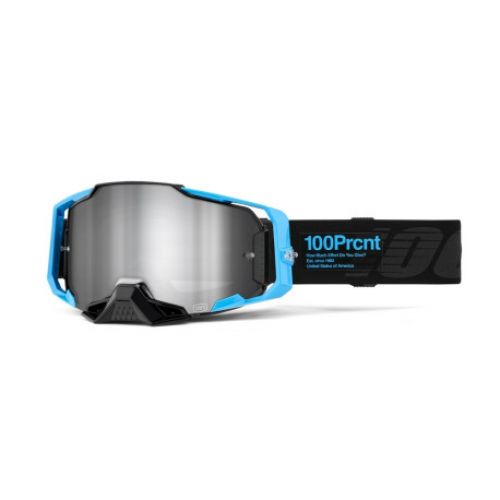 GAFAS 100% ARMEGA BARELY 2 LENTE ESPEJO PLATA