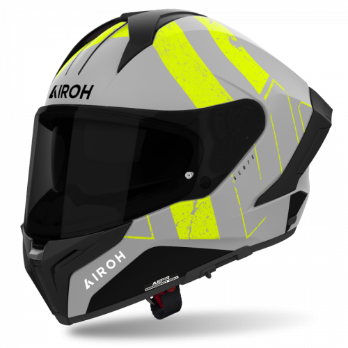 CASCO AIROH MATRYX SCOPE AMARILLO MATE