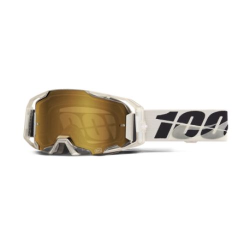 GAFAS 100% ARMATIC PITCH LENTE ESPEJO ORO