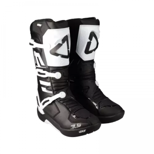 BOTAS LEATT 3.5 JUNIOR NEGRO BLANCO