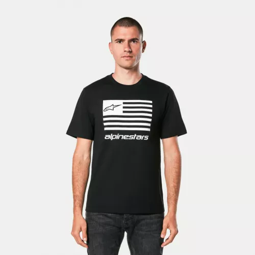 CAMISETA ALPINESTARS FLAG CSF NEGRO