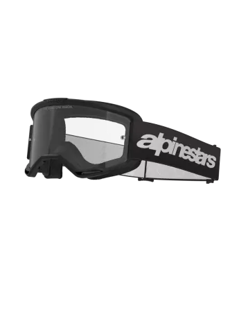 gafas alpinestars Vision-3-Wordmark-Goggle-Black-Clear