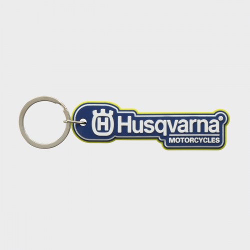 LLAVERO HUSQVARNA RUBBER KEYHOLDER