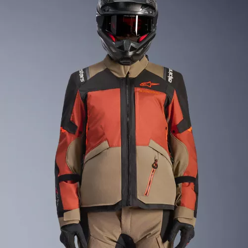 CHAQUETA ALPINESTARS ANDES V4 DRYSTAR CAMEL NARANJA