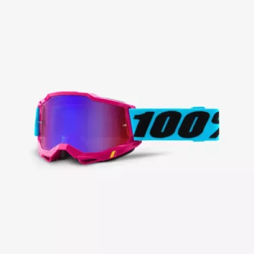 GAFAS 100% ACCURI 2 LEFLEUR LENTE ESPEJO ROJO AZUL