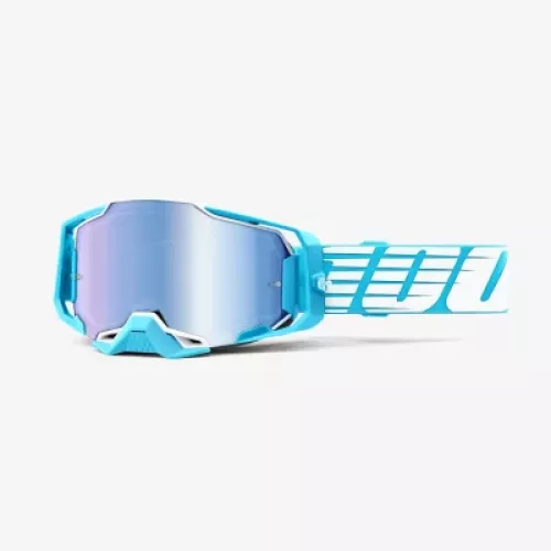 GAFAS 100% ARMEGA OVERSIZED SKY LENTE ESPEJO AZUL