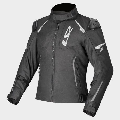 chaqueta ls2 zoom mujer negra