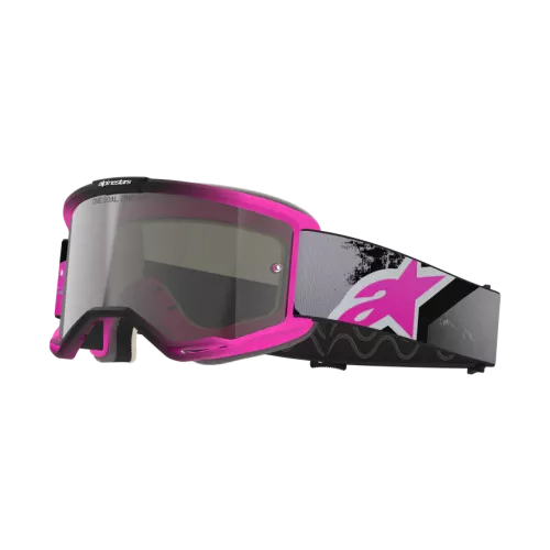 GAFAS ALPINESTARS VISION 5 LAHND PLATA ROSA ESPEJO PLATA