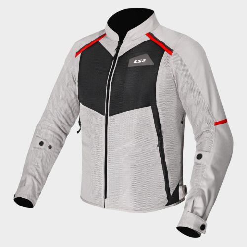 CHAQUETA LS2 MAN BREEZE GRIS