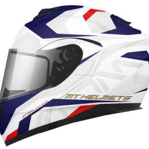 CASCO MT ATOM-SV SKILL BLANCO PERLA BRILLO