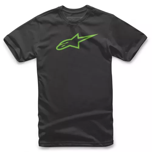 CAMISETA ALPINESTARS AGELESS CLASSIC TEE NEGRO/VERDE