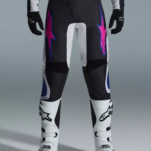 PANTALON ALPINESTARS FLUID GRIS NEGRO GRIS MORADO