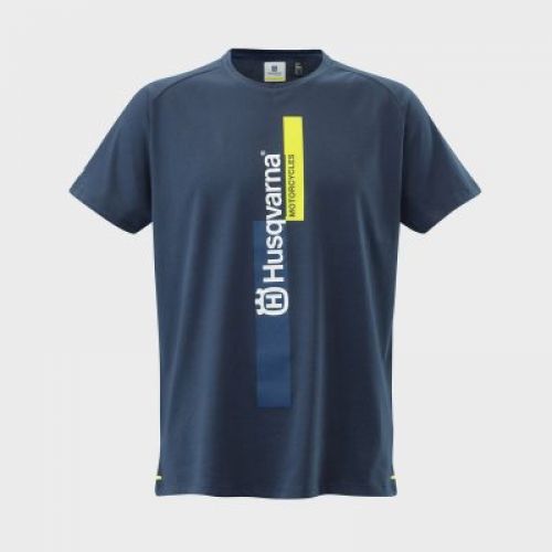 CAMISETA HUSQVARNA AUTHENTIC TEE AZUL