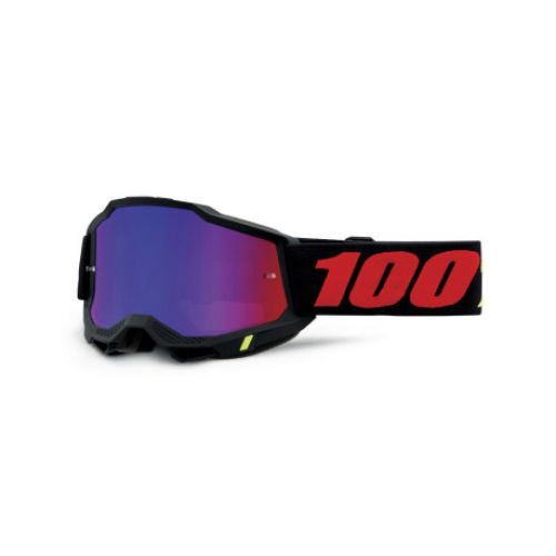 GAFAS 100% ACCURI 2 MORPHUIS LENTE ESPEJO ROJO/AZUL