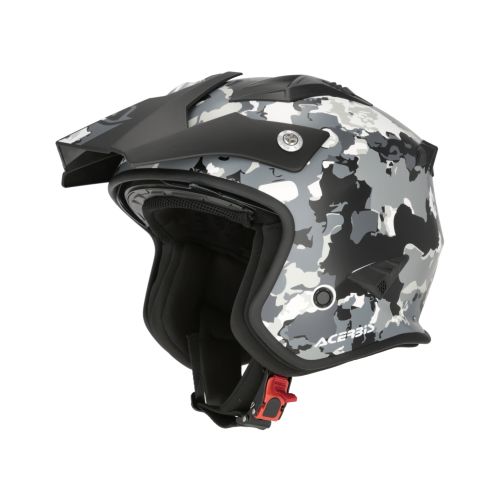 CASCO ACERBIS JET ARIA NEGRO GRIS 22.06