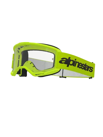GAFAS ALPINESTARS Vision-3-Wordmark-Goggle-Yellow-Fluo-Clear