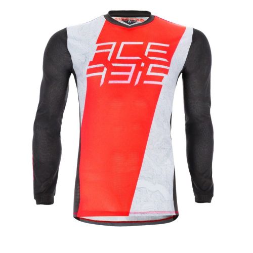 CAMISETA ACERBIS MX J-TRACK ONE ROJO/BLANCO
