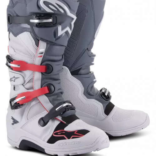 BOTAS ALPINESTARS TECH 7 ENDURO GRIS ROJO