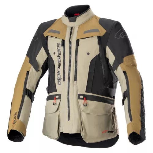 CHAQUETA ALPINESTARS BOGOTA PRO DRYSTAR NEGRO VERDE MILITAR