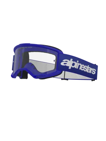 GAFAS ALPINESTARS-Vision-3-Wordmark-Goggle-Blue-Clear