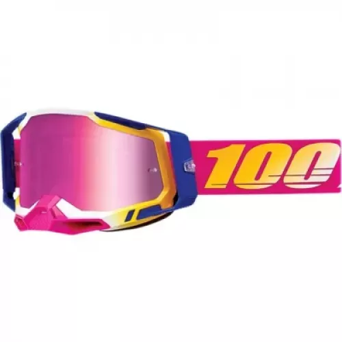 GAFAS 100% RACECRAFT 2 MISSION LENTE ESPEJO ROSA