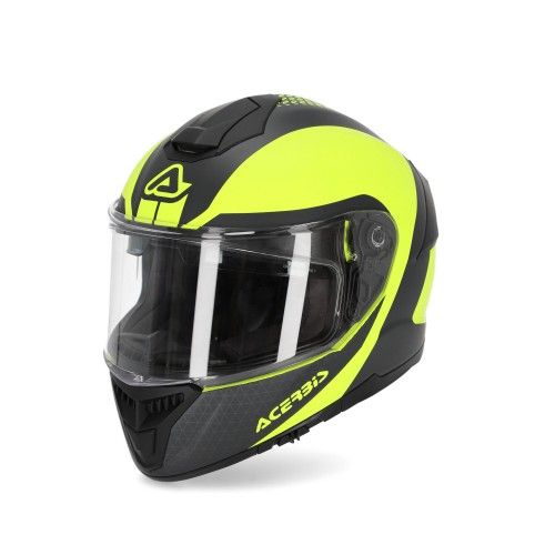 CASCO ACERBIS KRAPON AMARILLO/NEGRO