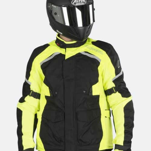 CHAQUETA ACERBIS GLEN NEGRO/FLUOR
