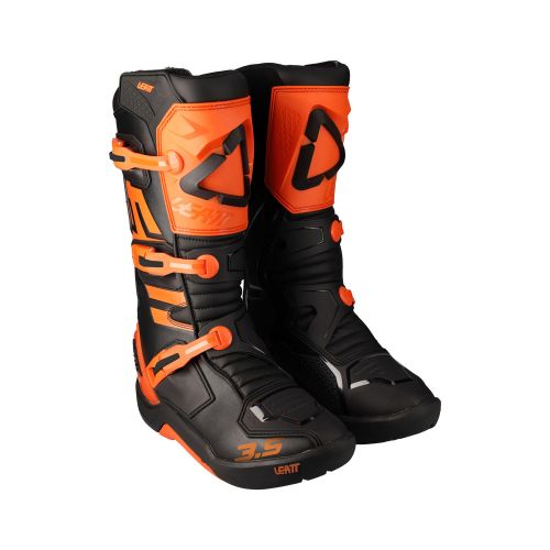 BOTAS LEATT 3.5 NEGRO-NARANJA