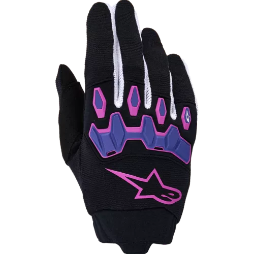 GUANTES ALPINESTARS FULL BORE V2 NEGRO MORADO