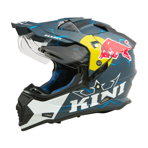 CASCO KINI ADV RED BULL 1.0 AZUL BLANCO