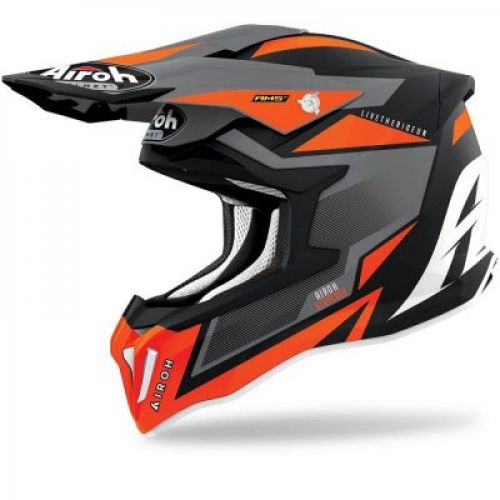 CASCO AIROH STRYCKER AXE NARANJA MATE