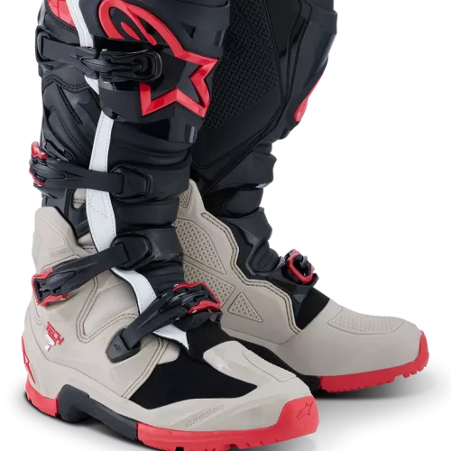 BOTAS ALPINESTARS TECH 7 ENDURO GRIS ROJO