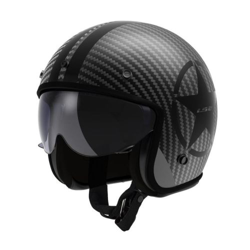 CASCO LS2 OF601 BOB II CARBON STAR MATT