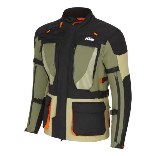 CHAQUETA KTM TERRA ADV V3 NEGRA VERDE