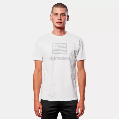 CAMISETA ALPINESTARS FLAG TEE BLANCA