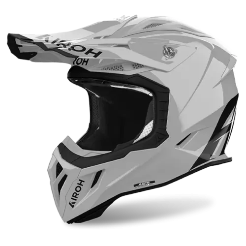 CASCO AIROH AVIATOR ACE 2 GRIS CEMENTO BRILLO