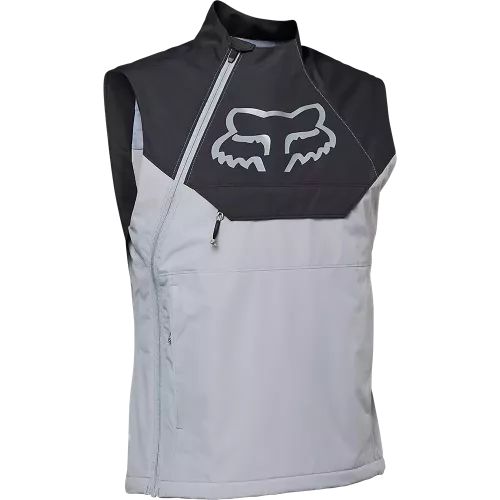 CHALECO CORTAVIENTOS FOX RANGER OFF ROAD NEGRO GRIS