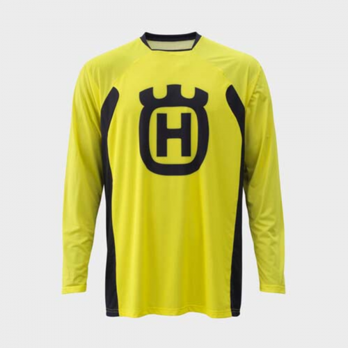 CAMISETA HUSQVARNA AUTHENTIC AMARILLO