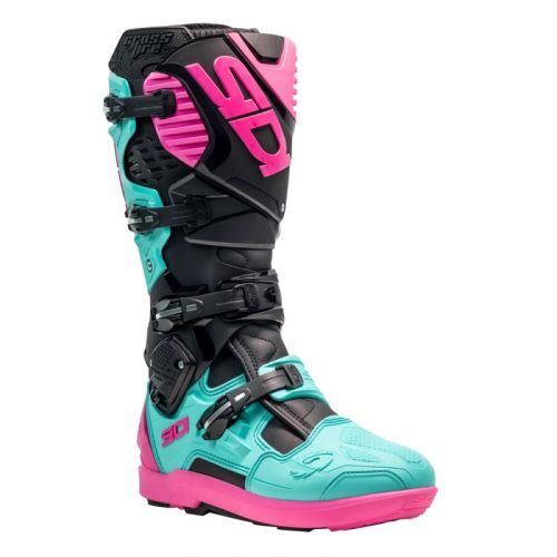 BOTAS SIDI CROSSFIRE-3 SRS MENTA-ROSA