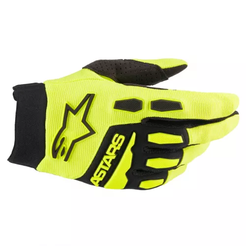 GUANTES ALPINESTARS FULL BORE AMARILLO-NEGRO