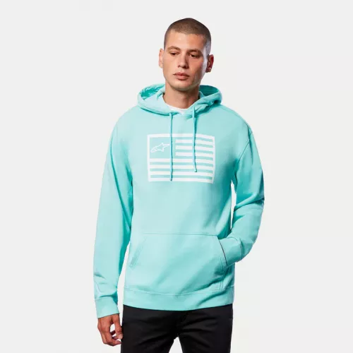 SUDADERA ALPINESTARS ARTIFACT HOODIE AGUAMARINA