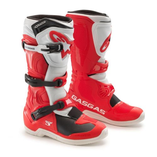 BOTAS ALPINESTARS-GASGAS TECH 3 ROJO-BLANCO