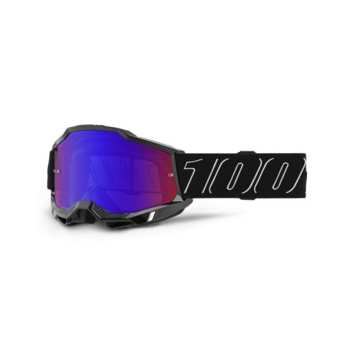 GAFAS 100% ACCURI 2 M2 BLACKLINE ROJO AZUL ESPEJO