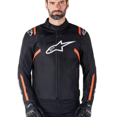 CHAQUETA ALPINESTARS T-SPS V2 WP NEGRA-ROJO